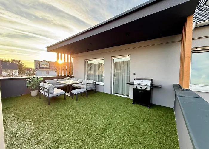 Moderne Terrassenwohnung In Nuremberg